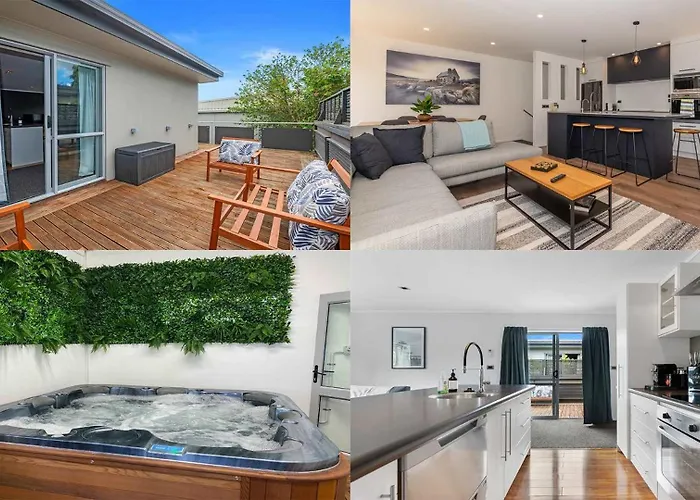 Twin Apartments - Walk To Forest With Spa Pools