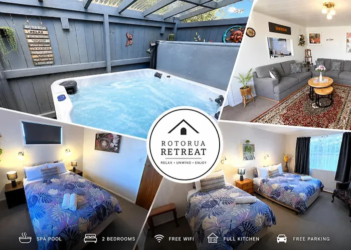 Rotorua Holiday Home - Prime Location - With Garden
